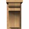 Ekena Millwork Yorktown Smooth Corbel w/Backplate, Western Red Cedar, 7 1/2"W x 14"D x 14"H COR08X14X14YOR01SWR - alternate 3